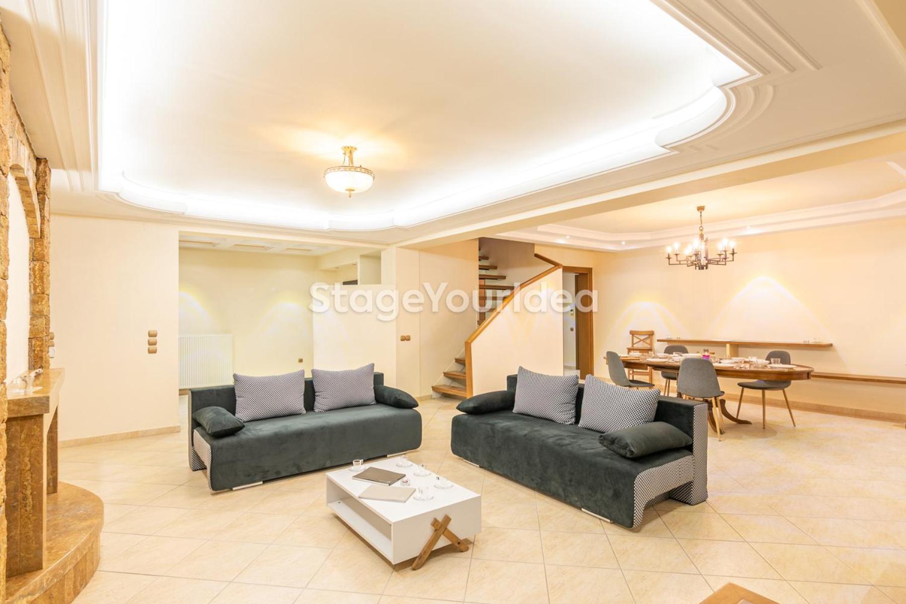 Luxury Appartment, Only 7 Minutes From Thessaloniki Airport And 15 Minutes From City Center ,For 8-23 People Also For Gatherings And Parties Neon Rysion Εξωτερικό φωτογραφία