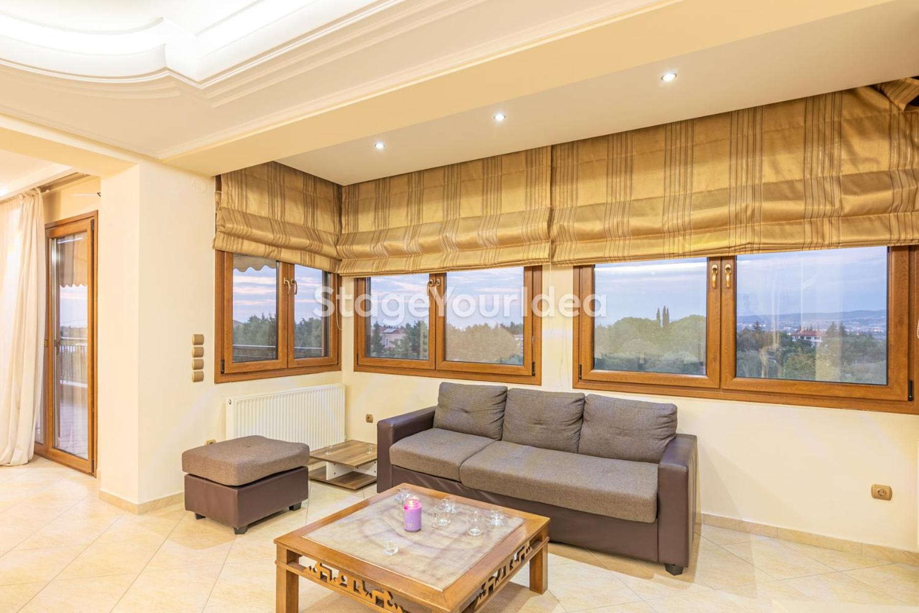 Luxury Appartment, Only 7 Minutes From Thessaloniki Airport And 15 Minutes From City Center ,For 8-23 People Also For Gatherings And Parties Neon Rysion Εξωτερικό φωτογραφία