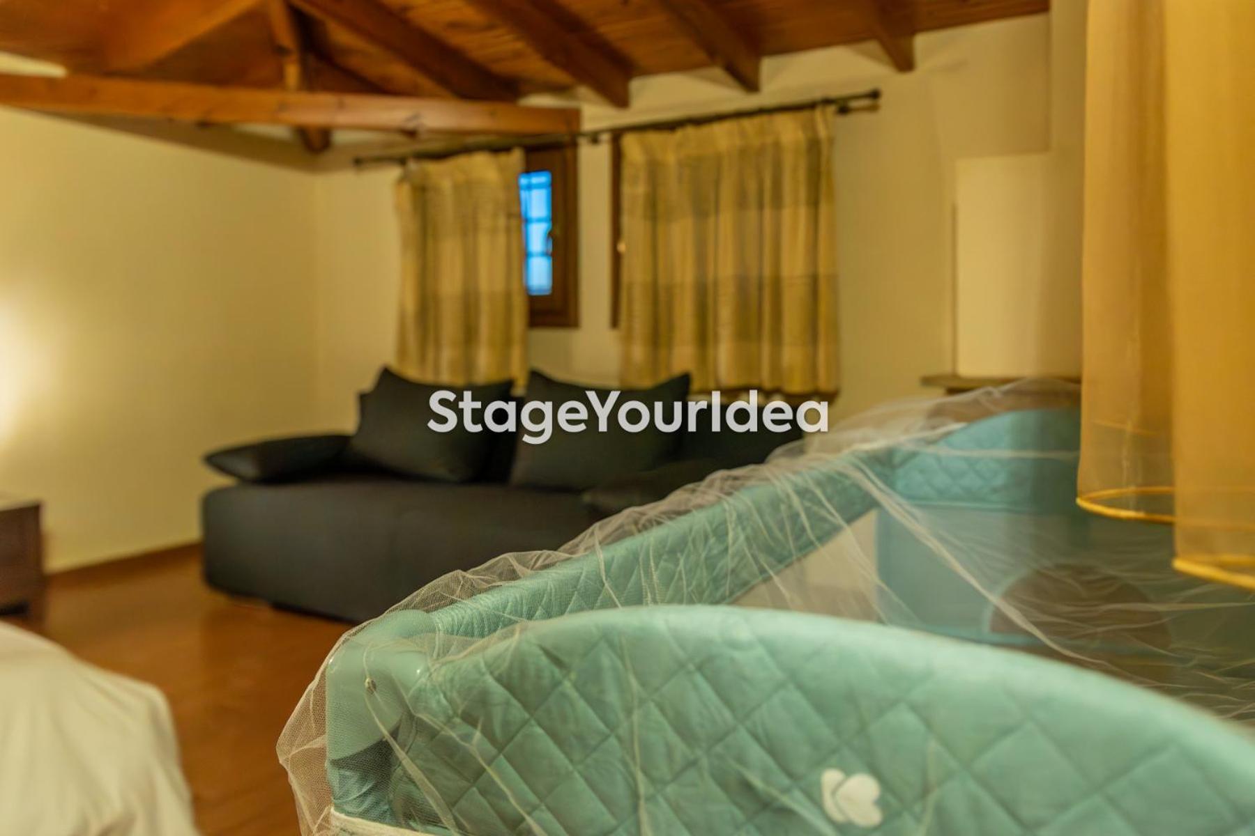 Luxury Appartment, Only 7 Minutes From Thessaloniki Airport And 15 Minutes From City Center ,For 8-23 People Also For Gatherings And Parties Neon Rysion Εξωτερικό φωτογραφία